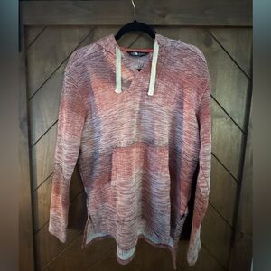 The North Face Women's Wells Cove Pullover Knit Hoodie Spiced Coral - Size M